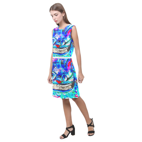 Katze Eos Women's Sleeveless Dress (Model D01)