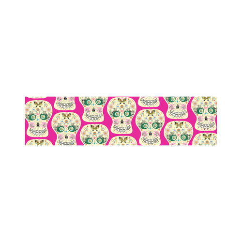 Sugar skull butterfly 2 by Martina Webster Cosmetic Bag/Large (Model 1658)