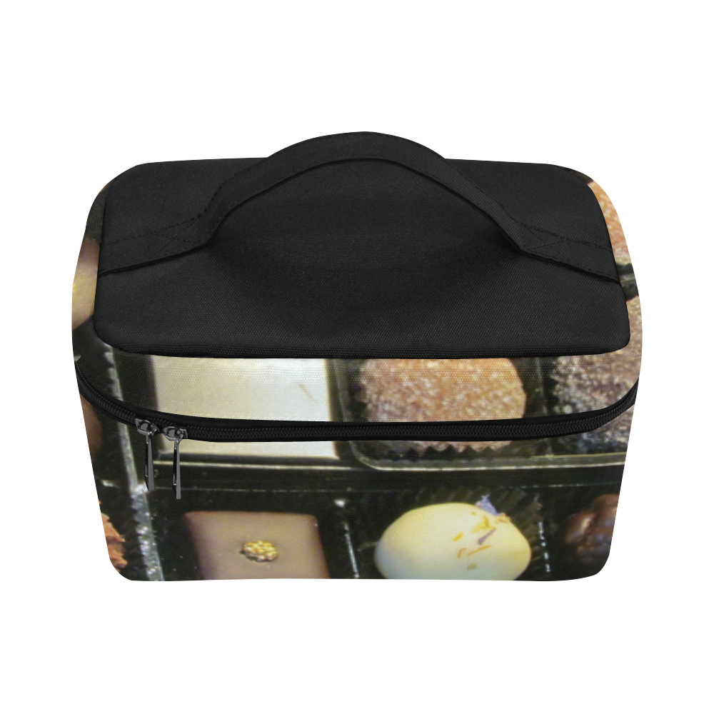 Chocolate by Martina Webster Cosmetic Bag/Large (Model 1658)