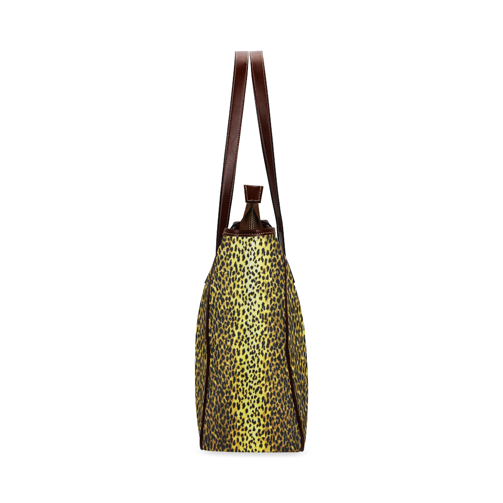 Leopard Wallpaper Print Classic Tote Bag (Model 1644)