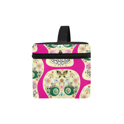 Sugar skull butterfly 2 by Martina Webster Cosmetic Bag/Large (Model 1658)