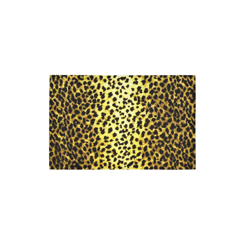Leopard Wallpaper Print Area Rug 2'7"x 1'8‘’