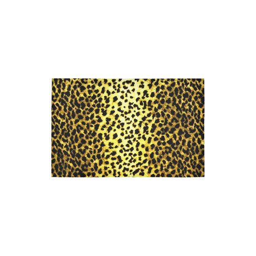 Leopard Wallpaper Print Area Rug 2'7"x 1'8‘’