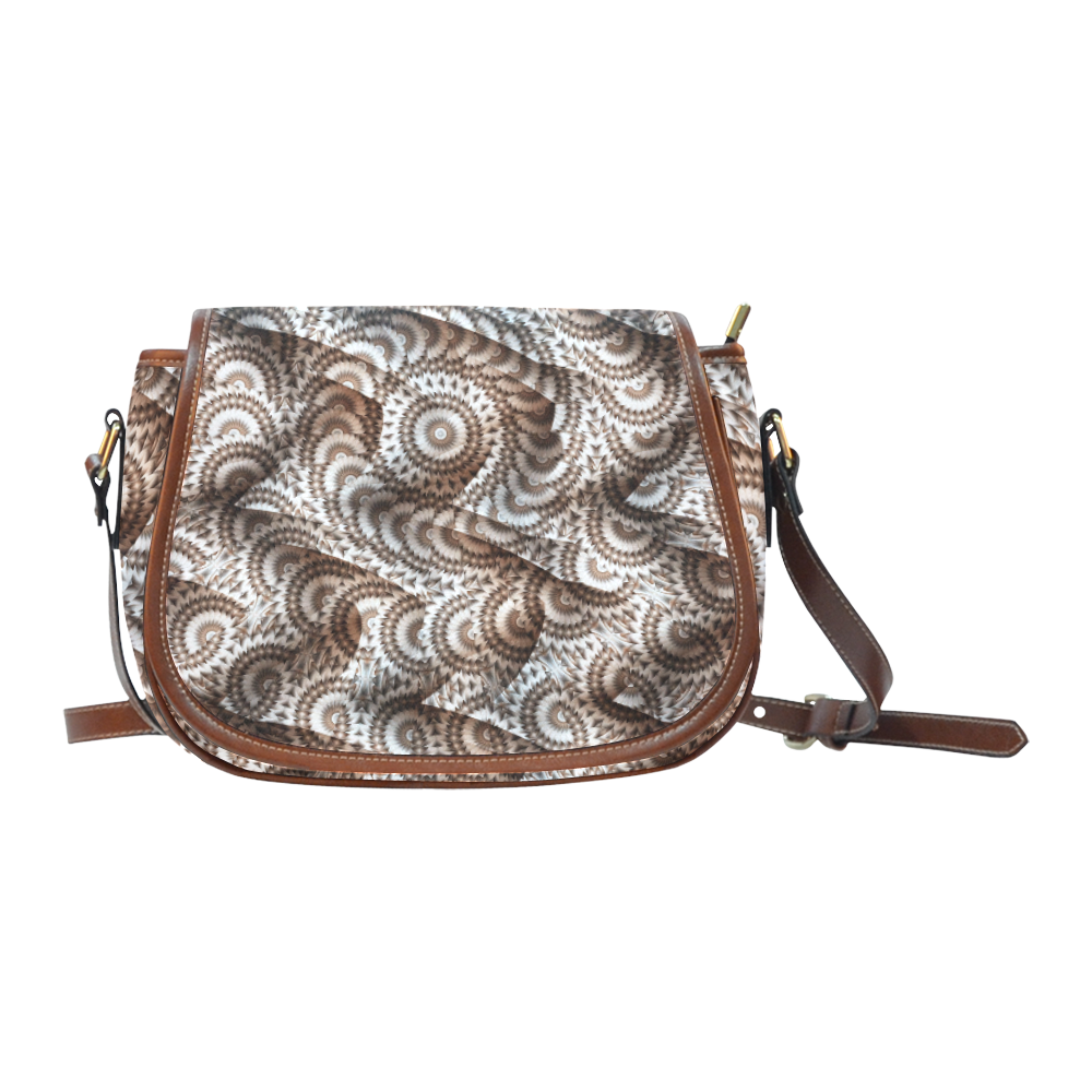 Batik Maharani #4A - Jera Nour Saddle Bag/Small (Model 1649) Full Customization