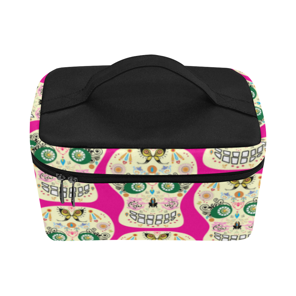 Sugar skull butterfly 2 by Martina Webster Cosmetic Bag/Large (Model 1658)