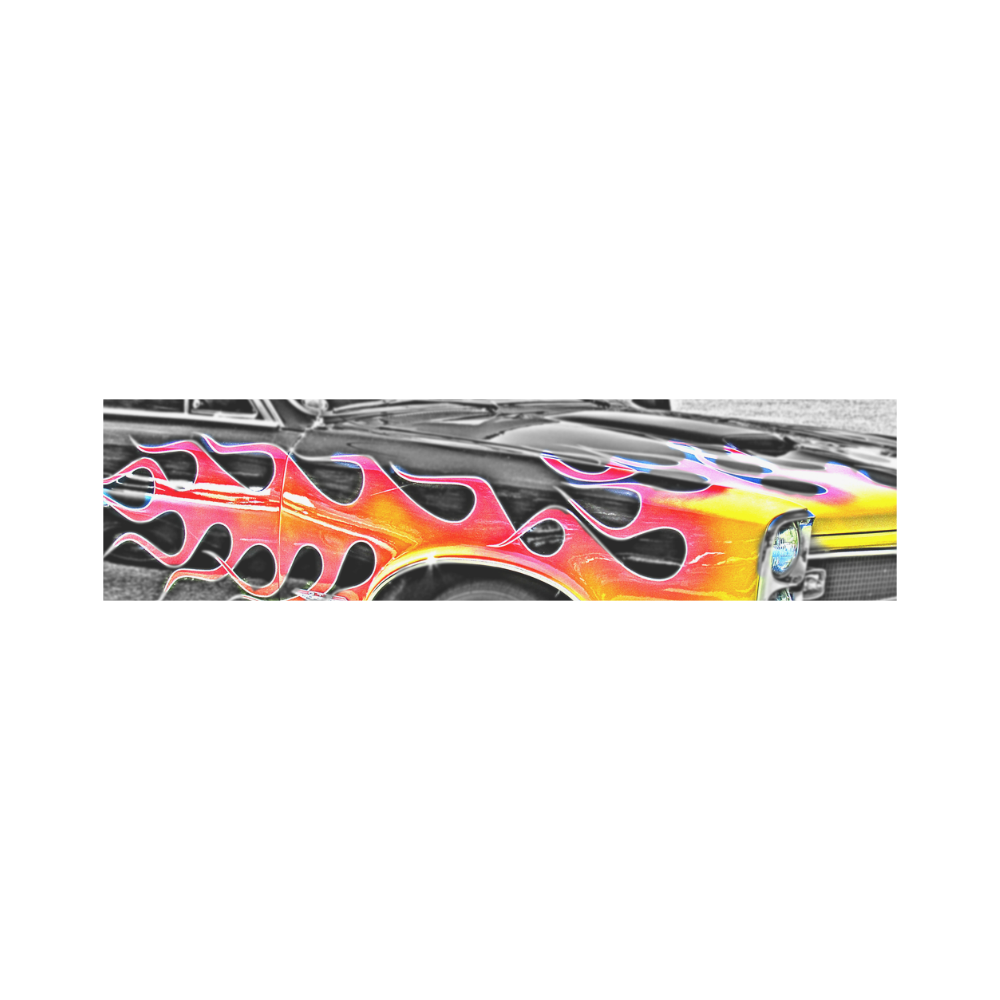 Flame car by Martina Webster Cosmetic Bag/Large (Model 1658)