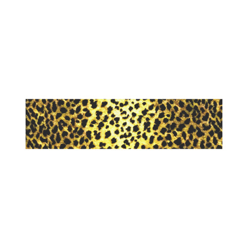 Leopard Wallpaper Print Cosmetic Bag/Large (Model 1658)