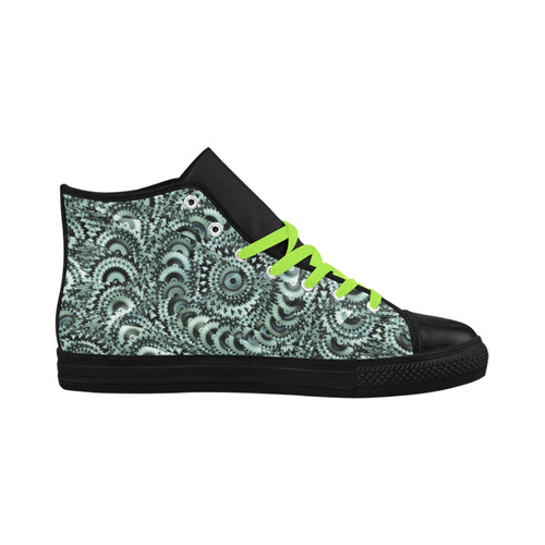 Batik Maharani #4B - Jera Nour Aquila High Top Microfiber Leather Women's Shoes/Large Size (Model 032)