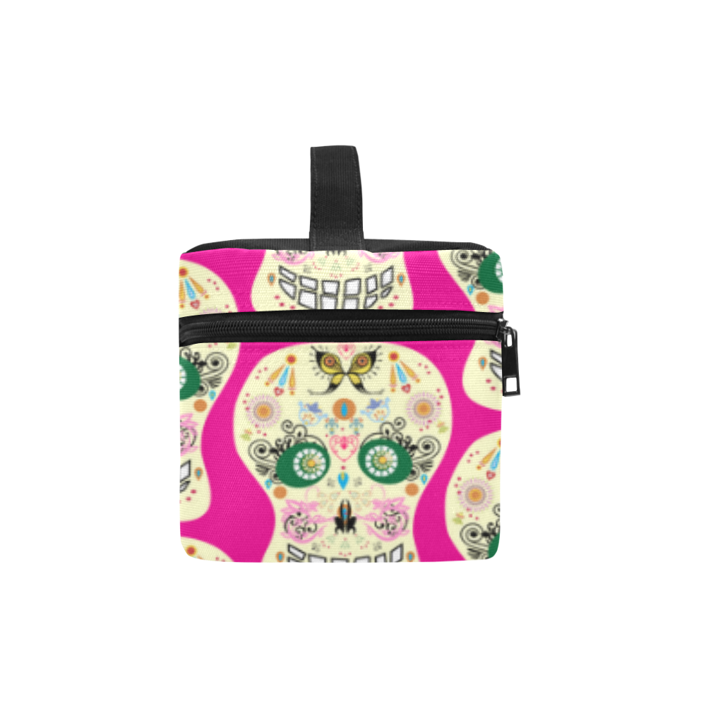 Sugar skull butterfly 2 by Martina Webster Cosmetic Bag/Large (Model 1658)