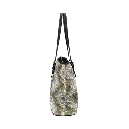 Batik Maharani #4A - Jera Nour Leather Tote Bag/Small (Model 1651)