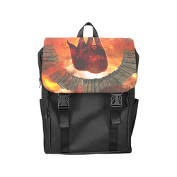 Awesome wolf in the night Casual Shoulders Backpack (Model 1623)