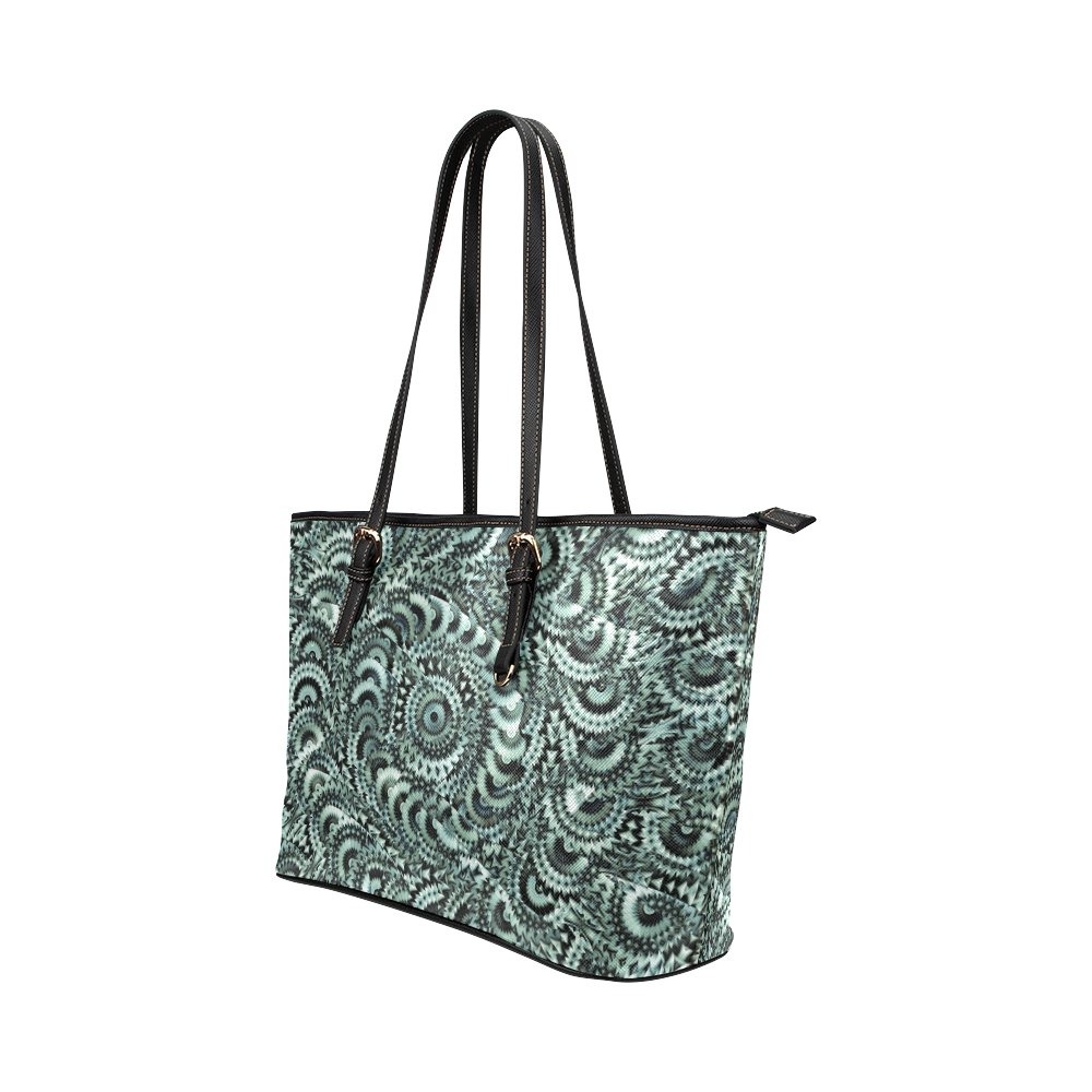 Batik Maharani #4B - Jera Nour Leather Tote Bag/Large (Model 1651)