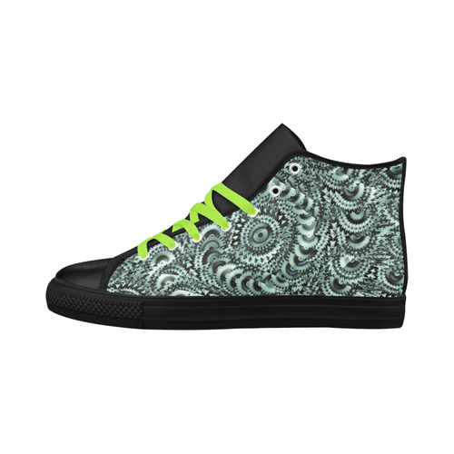 Batik Maharani #4B - Jera Nour Aquila High Top Microfiber Leather Women's Shoes/Large Size (Model 032)