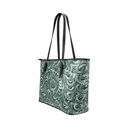 Batik Maharani #4B - Jera Nour Leather Tote Bag/Large (Model 1651)