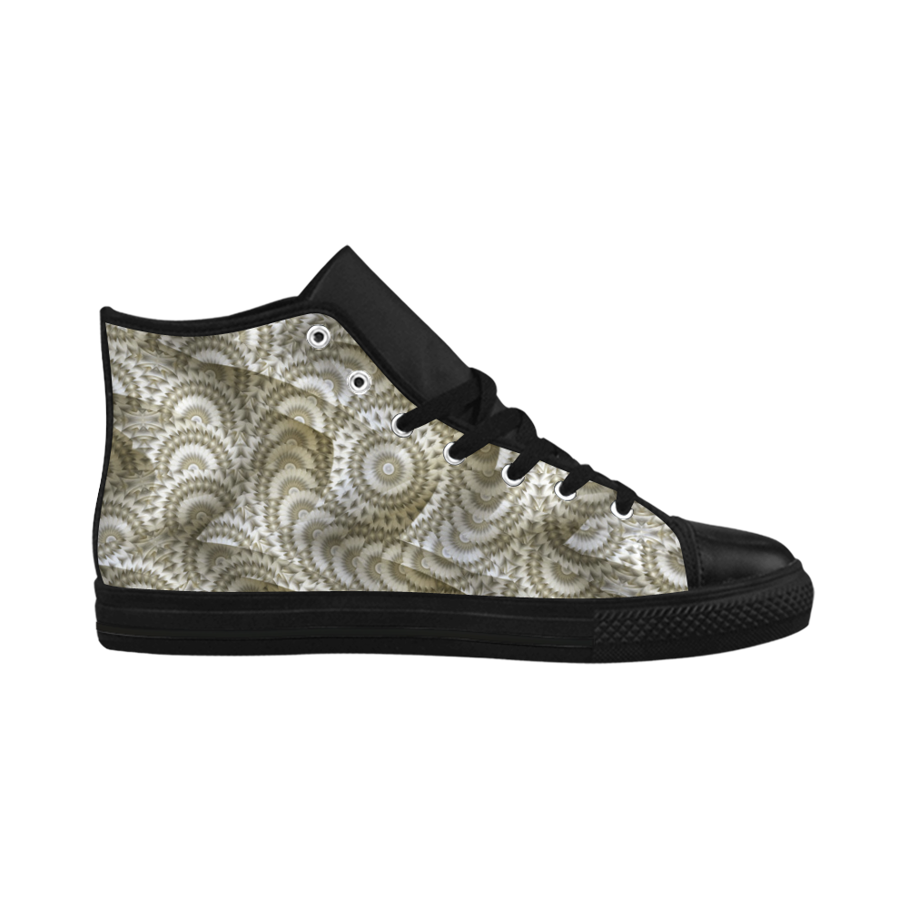 Batik Maharani #4A - Jera Nour Aquila High Top Microfiber Leather Women's Shoes/Large Size (Model 032)