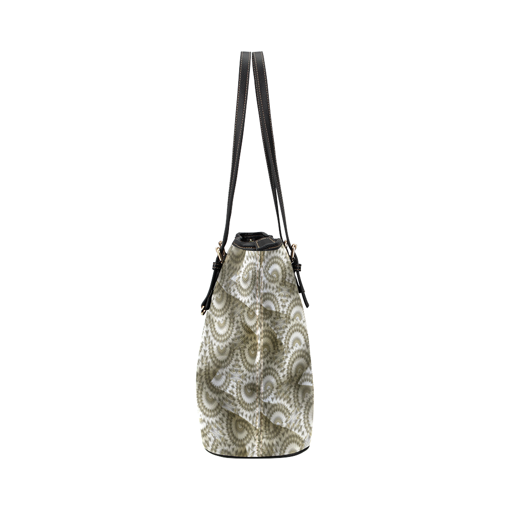 Batik Maharani #4A - Jera Nour Leather Tote Bag/Small (Model 1651)