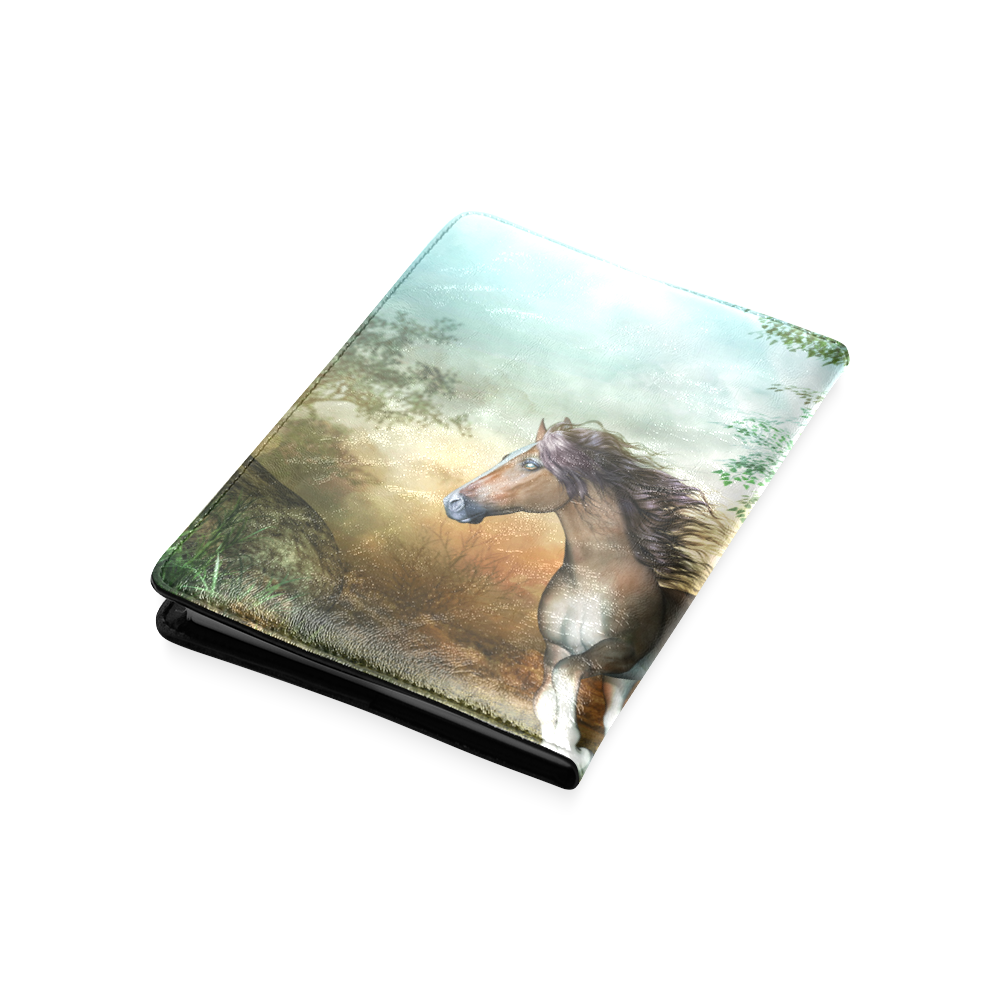 Wonderful running horse Custom NoteBook A5