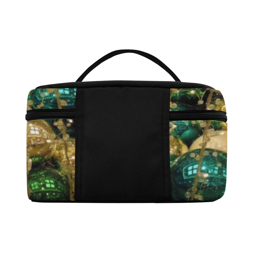 Christmas Glitz by Martina Webster Cosmetic Bag/Large (Model 1658)