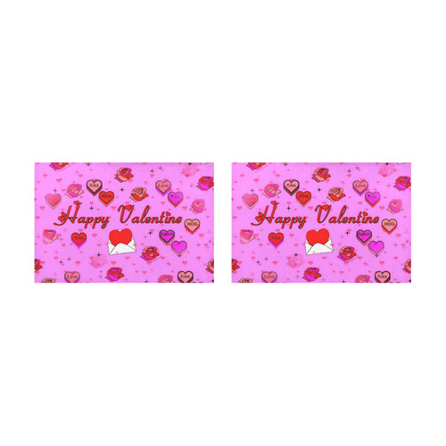 valentine by Popart Lover Placemat 12’’ x 18’’ (Set of 2)