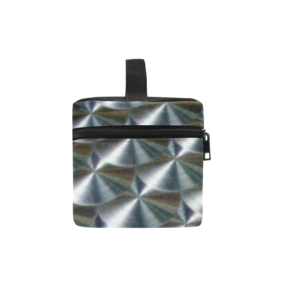 Metal Swirl by Martina Webster Cosmetic Bag/Large (Model 1658)