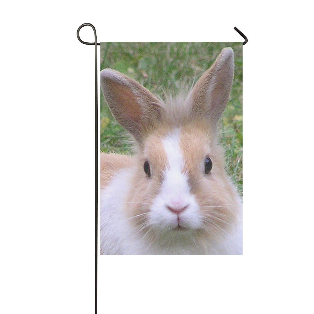 cute rabbit by JamColors Garden Flag 12‘’x18‘’（Without Flagpole） | ID ...
