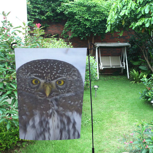 amazing owl by JamColors Garden Flag 12‘’x18‘’（Without Flagpole）