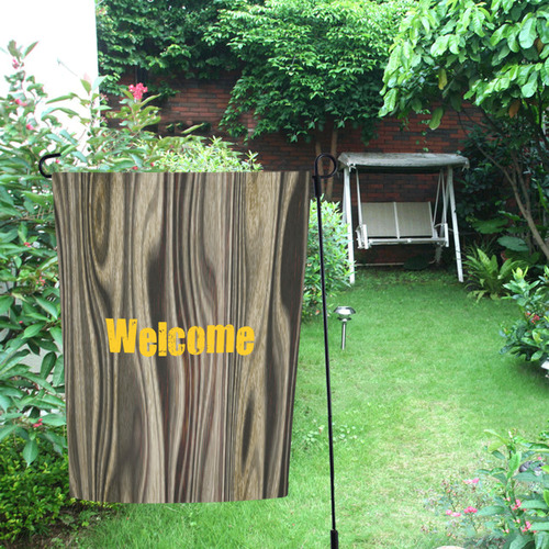 welcome Garden Flag 12‘’x18‘’（Without Flagpole）