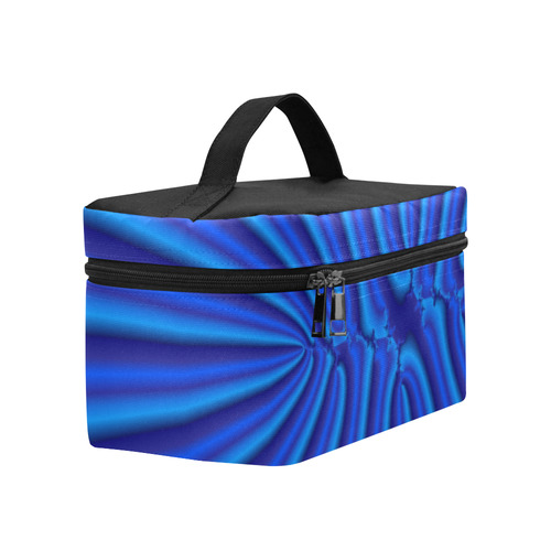 Blue Illusion by Martina Webster Cosmetic Bag/Large (Model 1658)