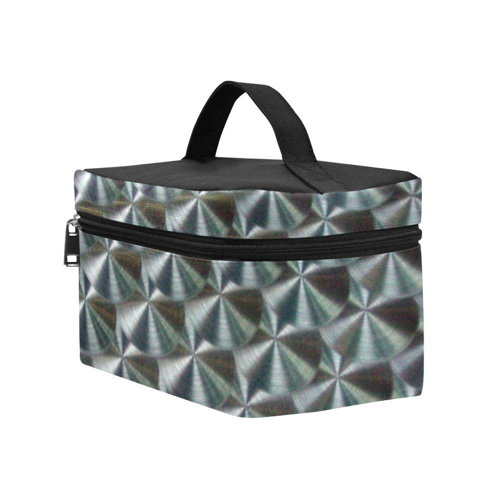 Metal Swirl by Martina Webster Cosmetic Bag/Large (Model 1658)