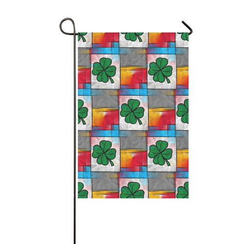 Luck by Popart Lover Garden Flag 12‘’x18‘’（Without Flagpole）