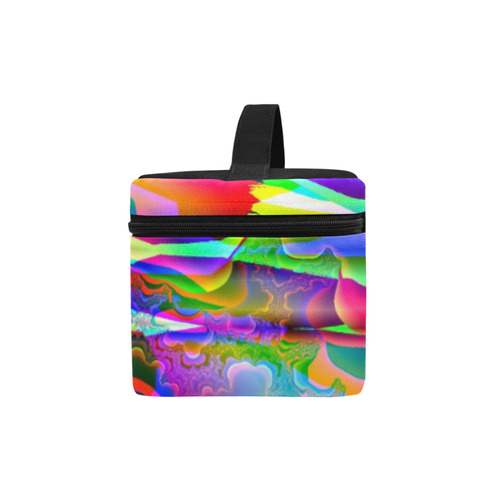 Abstractic by Martina Webster Cosmetic Bag/Large (Model 1658)
