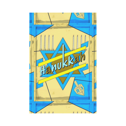 Hanukkah by Popart Lover Garden Flag 12‘’x18‘’（Without Flagpole）