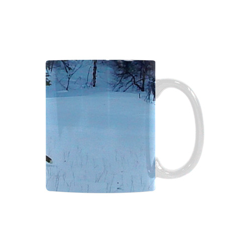 Fox on the Run White Mug(11OZ)