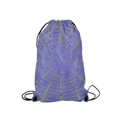 Time Travel - Space Void Pattern Small Drawstring Bag Model 1604 (Twin Sides) 11"(W) * 17.7"(H)