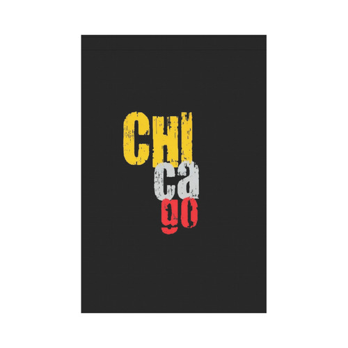 Chicago by Artdream Garden Flag 12‘’x18‘’（Without Flagpole）