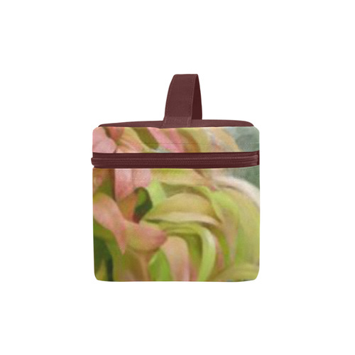 Pot full of colors, floral watercolors, plant Cosmetic Bag/Large (Model 1658)
