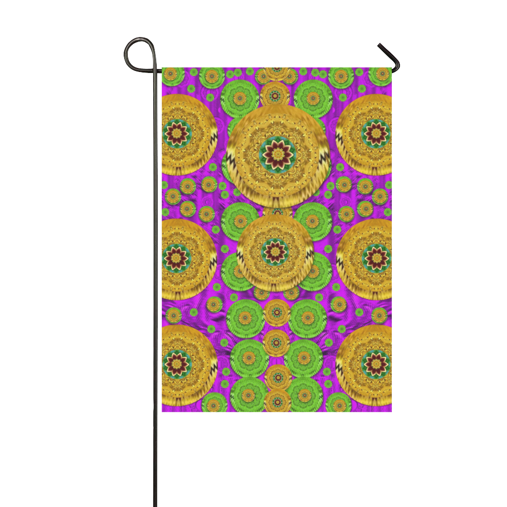 Fantasy sunroses in the sun Garden Flag 12‘’x18‘’（Without Flagpole）