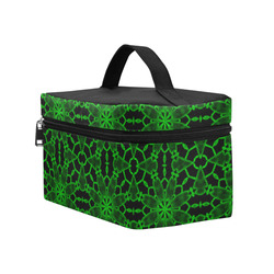Monogram Emerald Green Sparkle Cosmetic Bag/Large (Model 1658) | ID ...