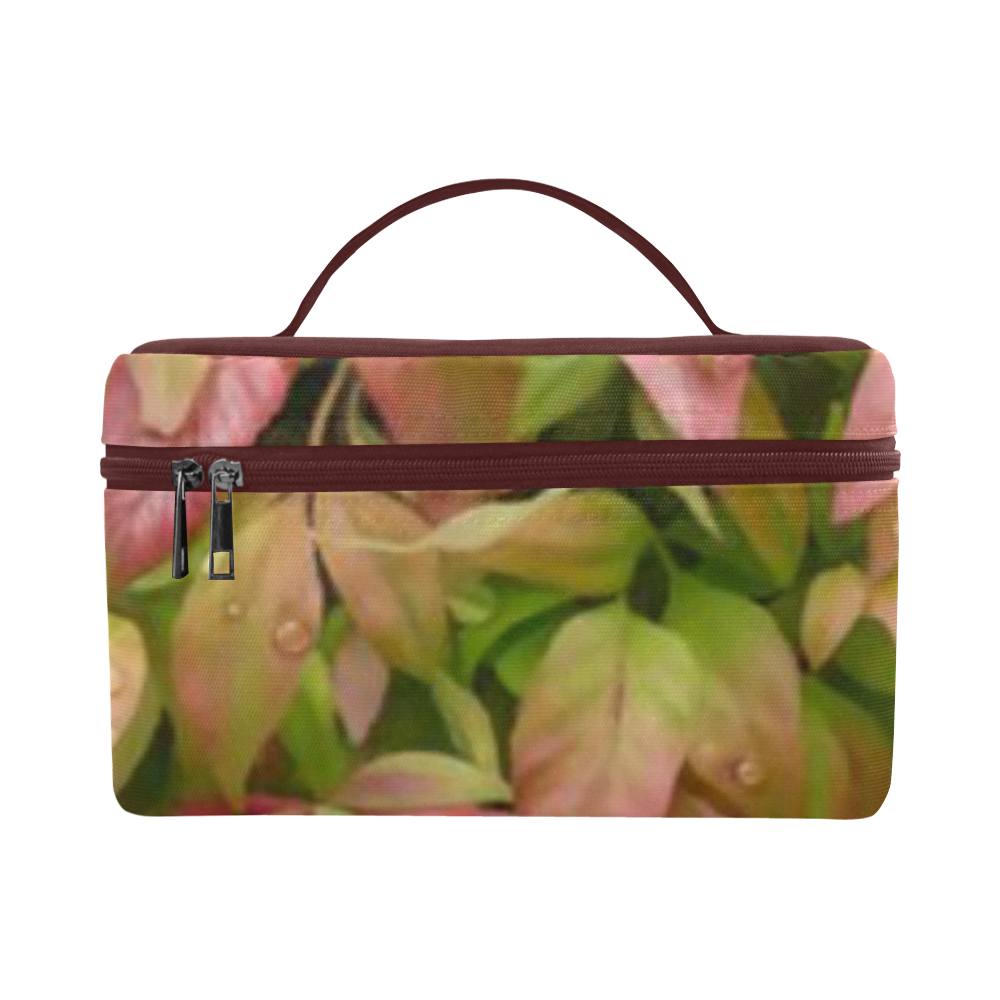 Pot full of colors, floral watercolors, plant Cosmetic Bag/Large (Model 1658)