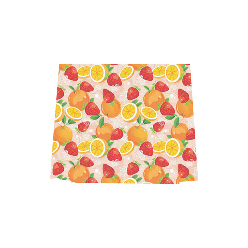 Strawberry Orange Hearts Fruit Pattern Euramerican Tote Bag/Small (Model 1655)