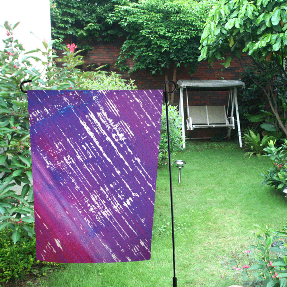 Garden Flag : Purple cave edition Garden Flag 12‘’x18‘’（Without Flagpole）