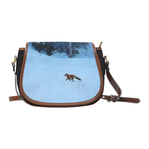 Fox on the Run Saddle Bag/Small (Model 1649)(Flap Customization)