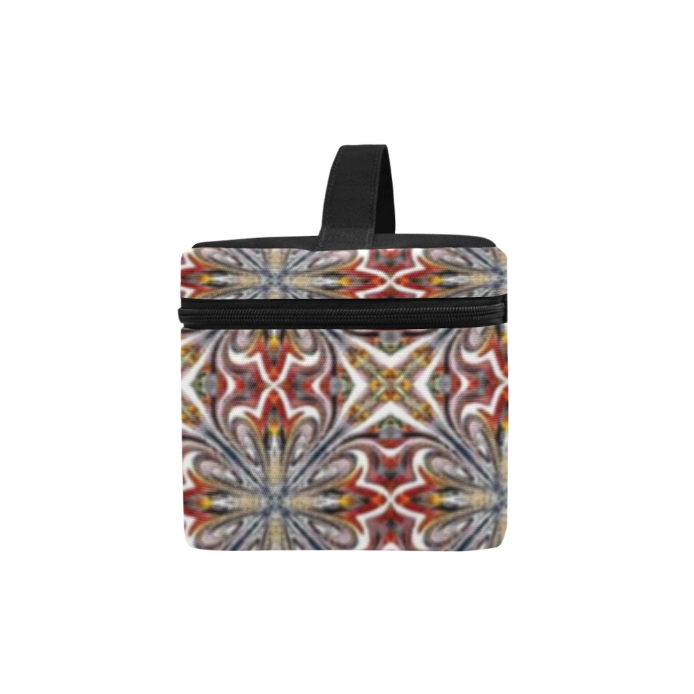 X Marks the Spot Geometric Cosmetic Bag/Large (Model 1658)