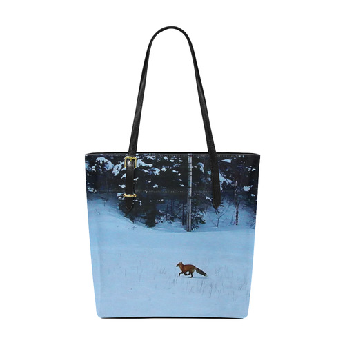 Fox on the Run Euramerican Tote Bag/Small (Model 1655)