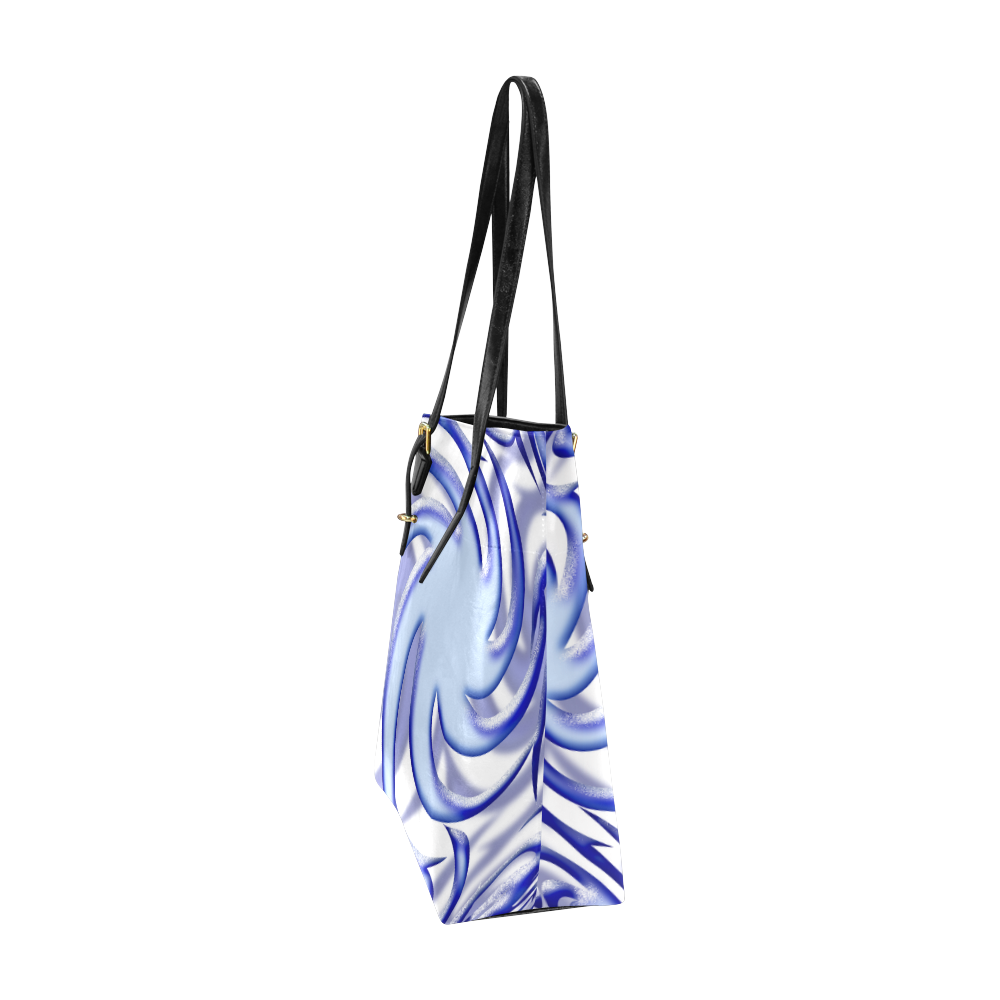 3-D Blue Ball Euramerican Tote Bag/Small (Model 1655)