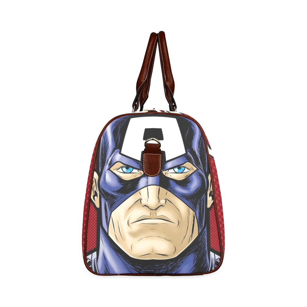 Super Hero Waterproof Travel Bag/Small (Model 1639)