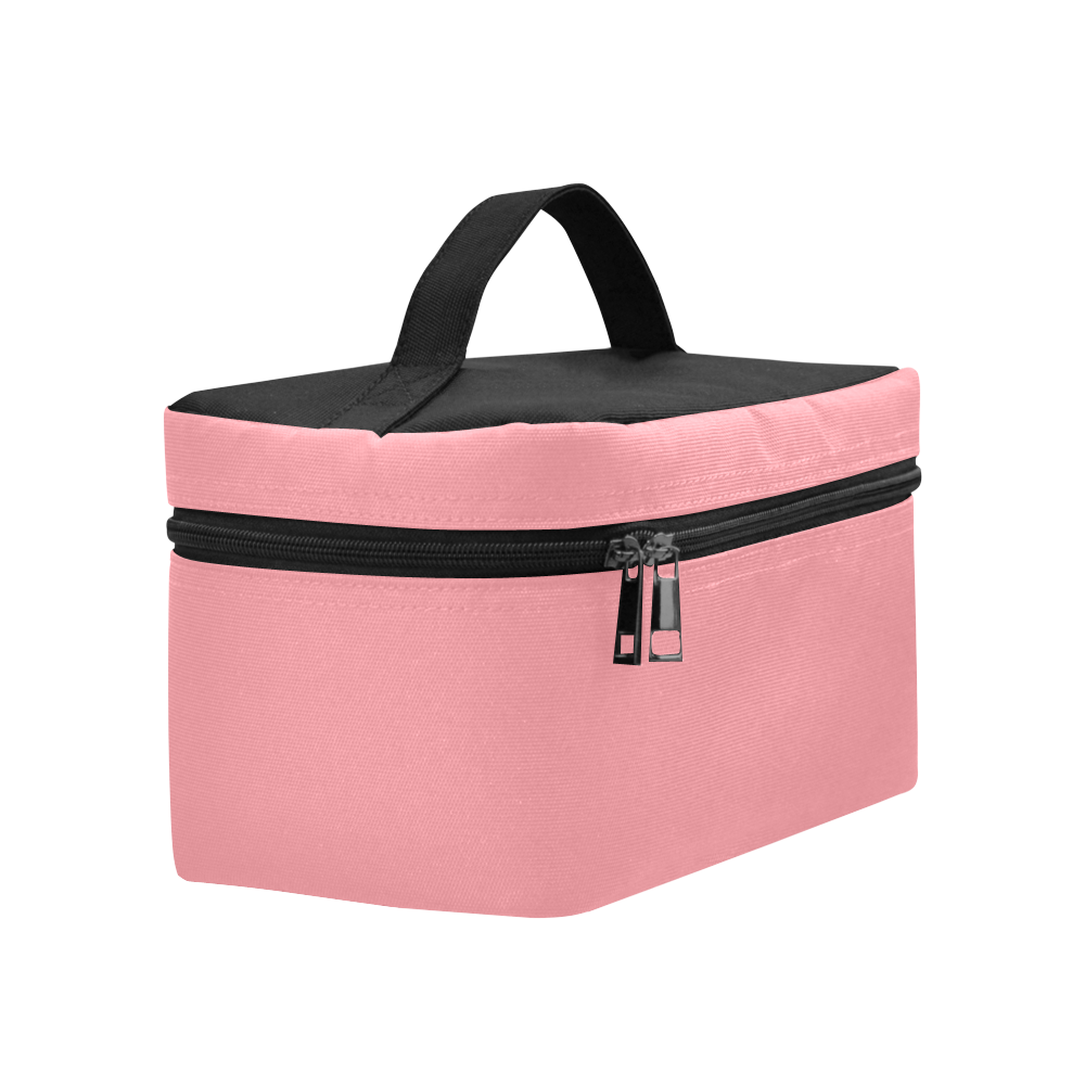 Flamingo Pink Cosmetic Bag/Large (Model 1658)