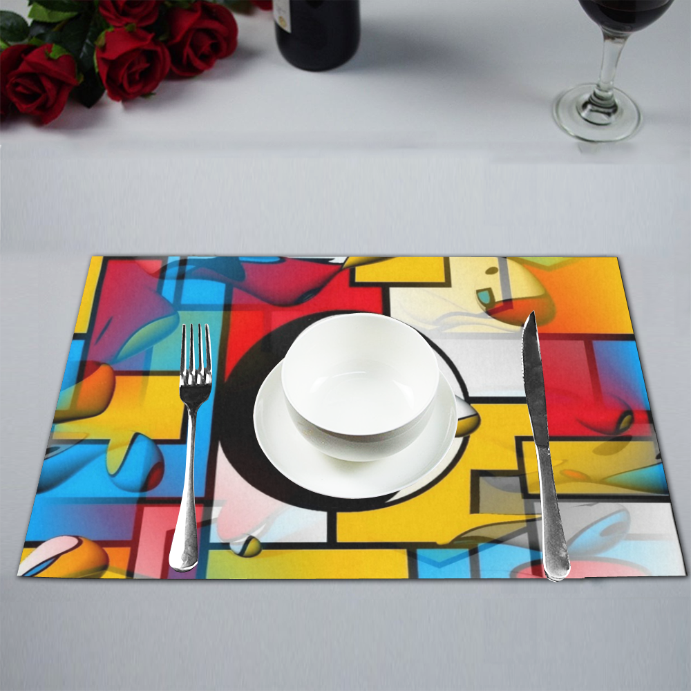 Yingby Nico Bielow Placemat 12’’ x 18’’ (Set of 4)