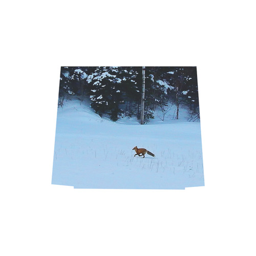 Fox on the Run Euramerican Tote Bag/Small (Model 1655)