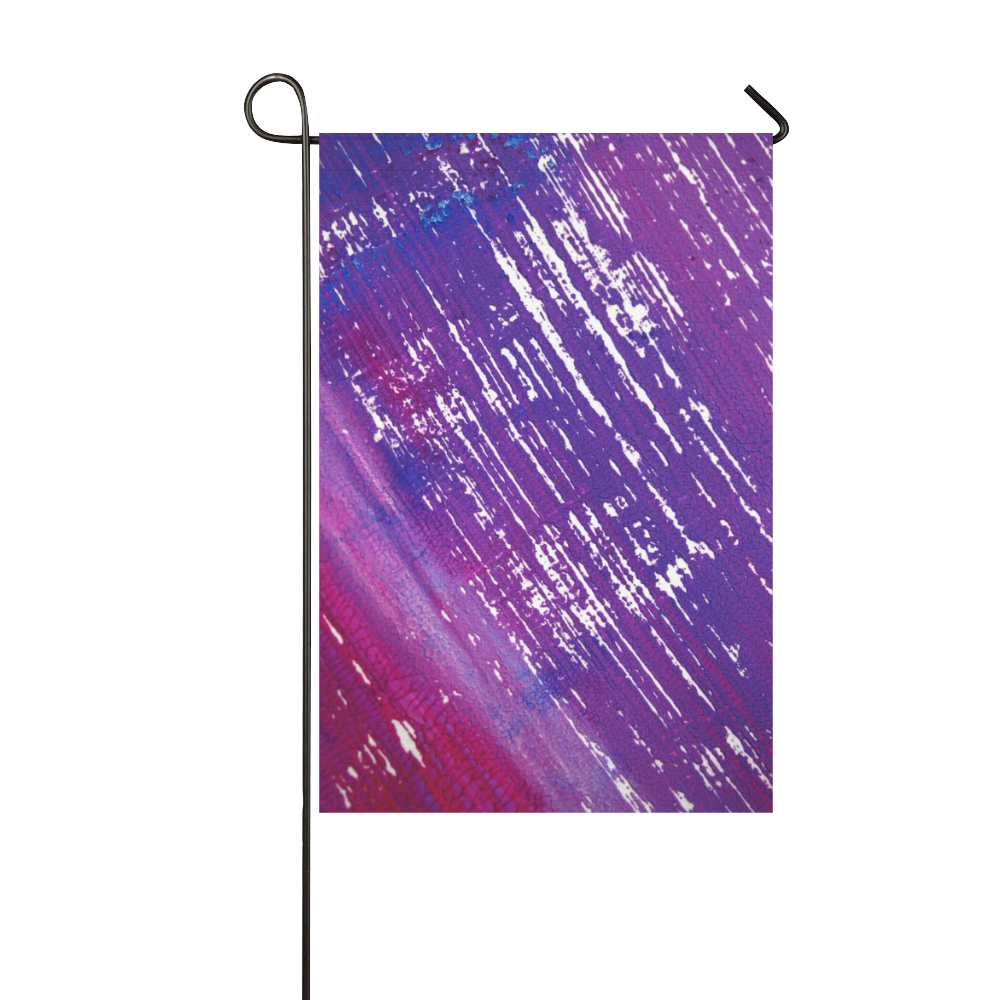 Garden Flag : Purple cave edition Garden Flag 12‘’x18‘’（Without Flagpole）